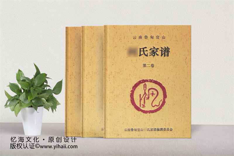 張氏家譜族譜排版設(shè)計-家譜修繕印刷制作樣本