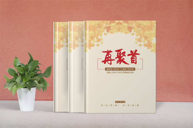 初中同學(xué)畢業(yè)紀(jì)念冊設(shè)計制作-共續(xù)同學(xué)情