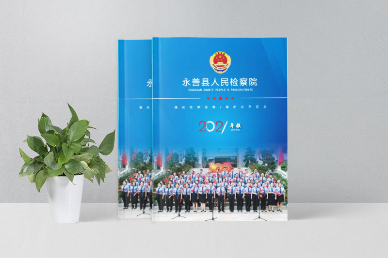 永善縣人民檢察院2021年刊畫冊設(shè)計定制