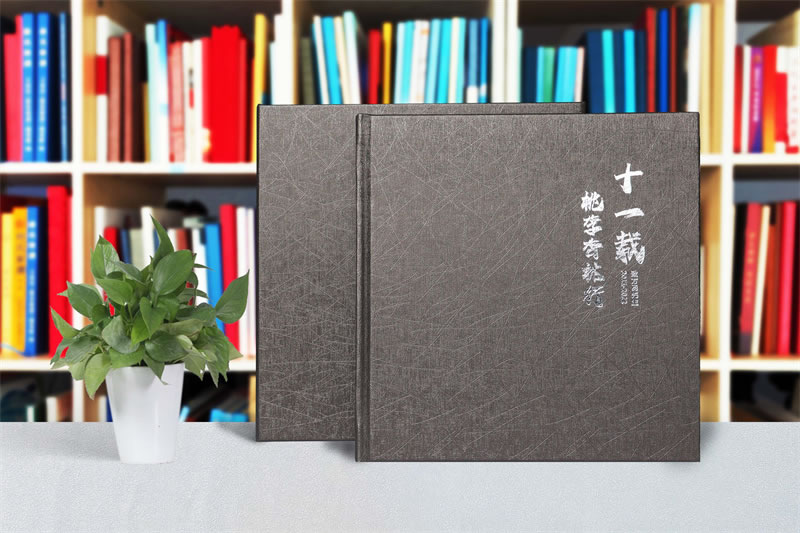 學校領(lǐng)導工作視察紀念相冊影集排版制作