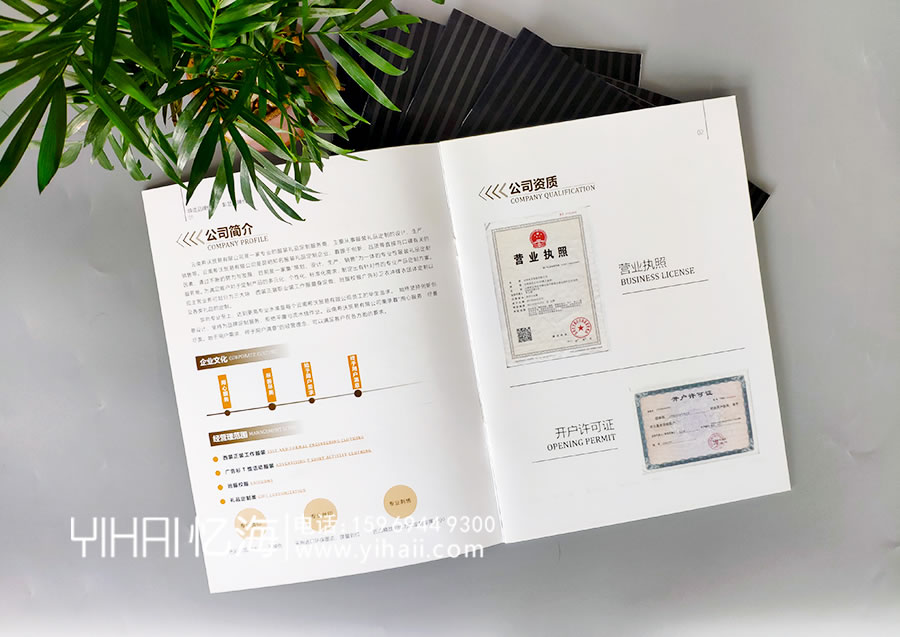 憶海文化云南西沃貿(mào)易有限公司企業(yè)宣傳冊(cè)設(shè)計(jì)